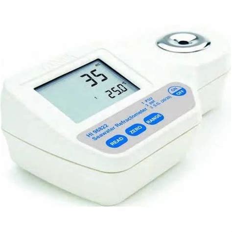 hi 96822 seawater refractometer|refractometer for sea water.